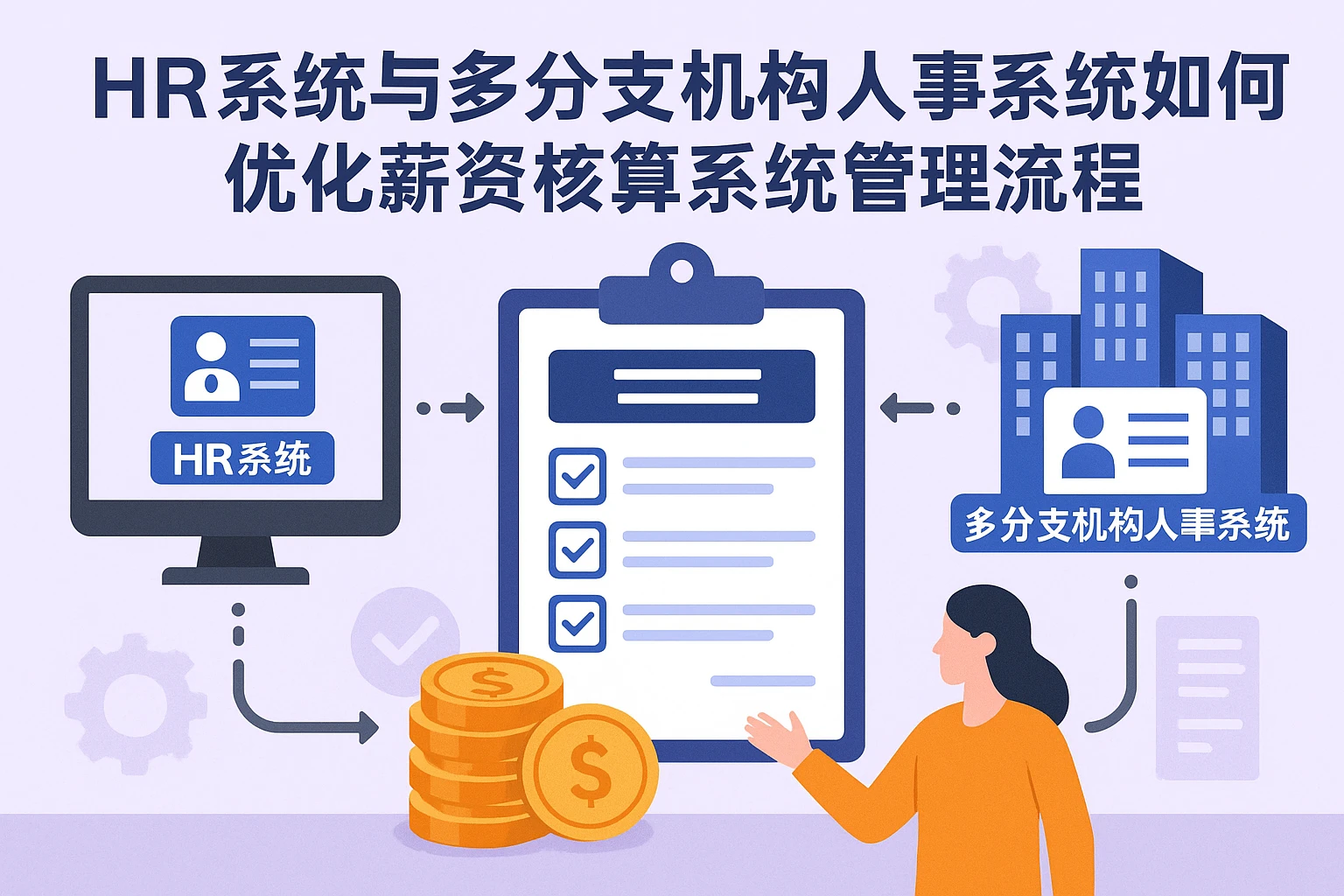 HR系统与多分支机构人事系统如何优化薪资核算系统管理流程