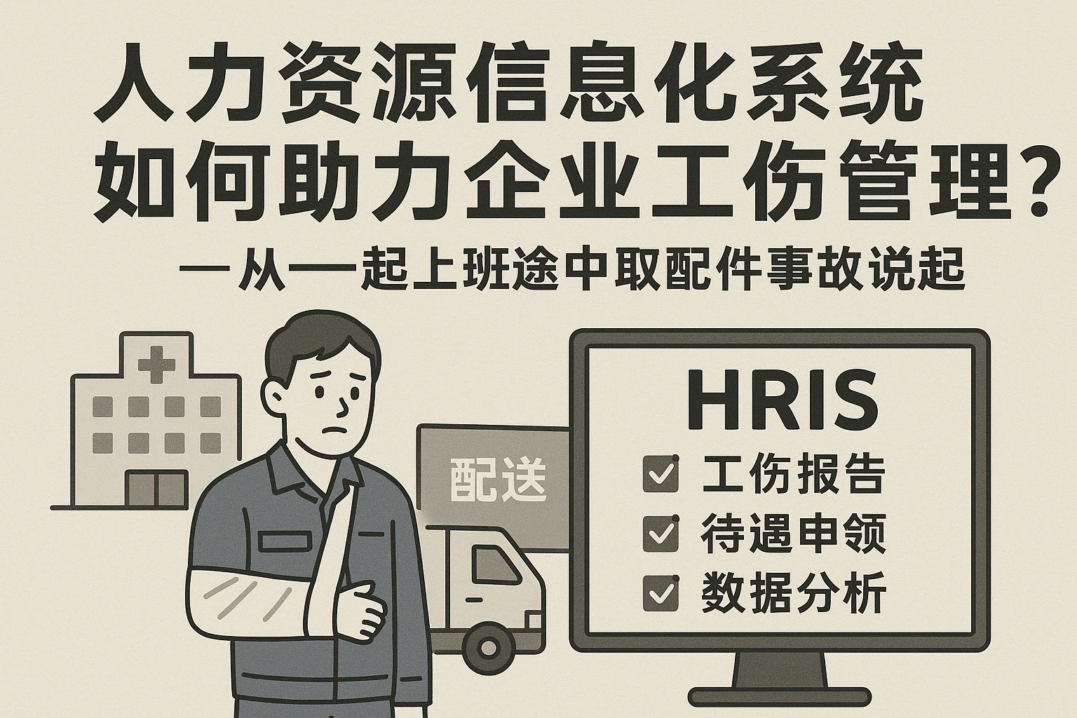 人力资源信息化系统如何助力企业工伤管理？——从一起上班途中取配件事故说起
