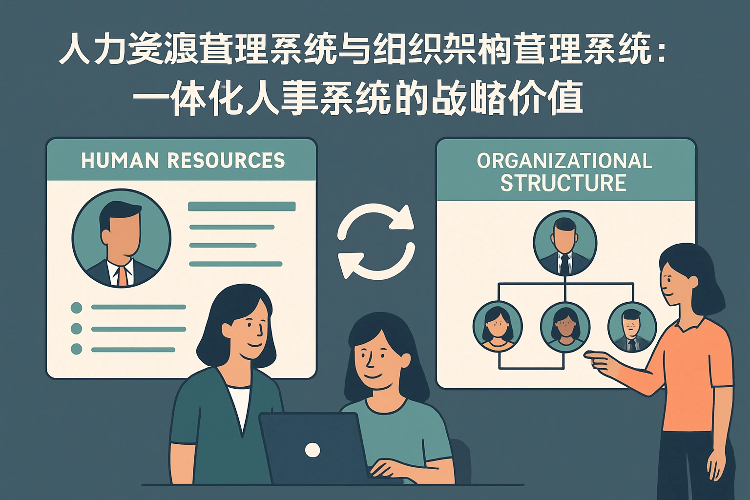 人力资源管理系统与组织架构管理系统：一体化人事系统的战略价值