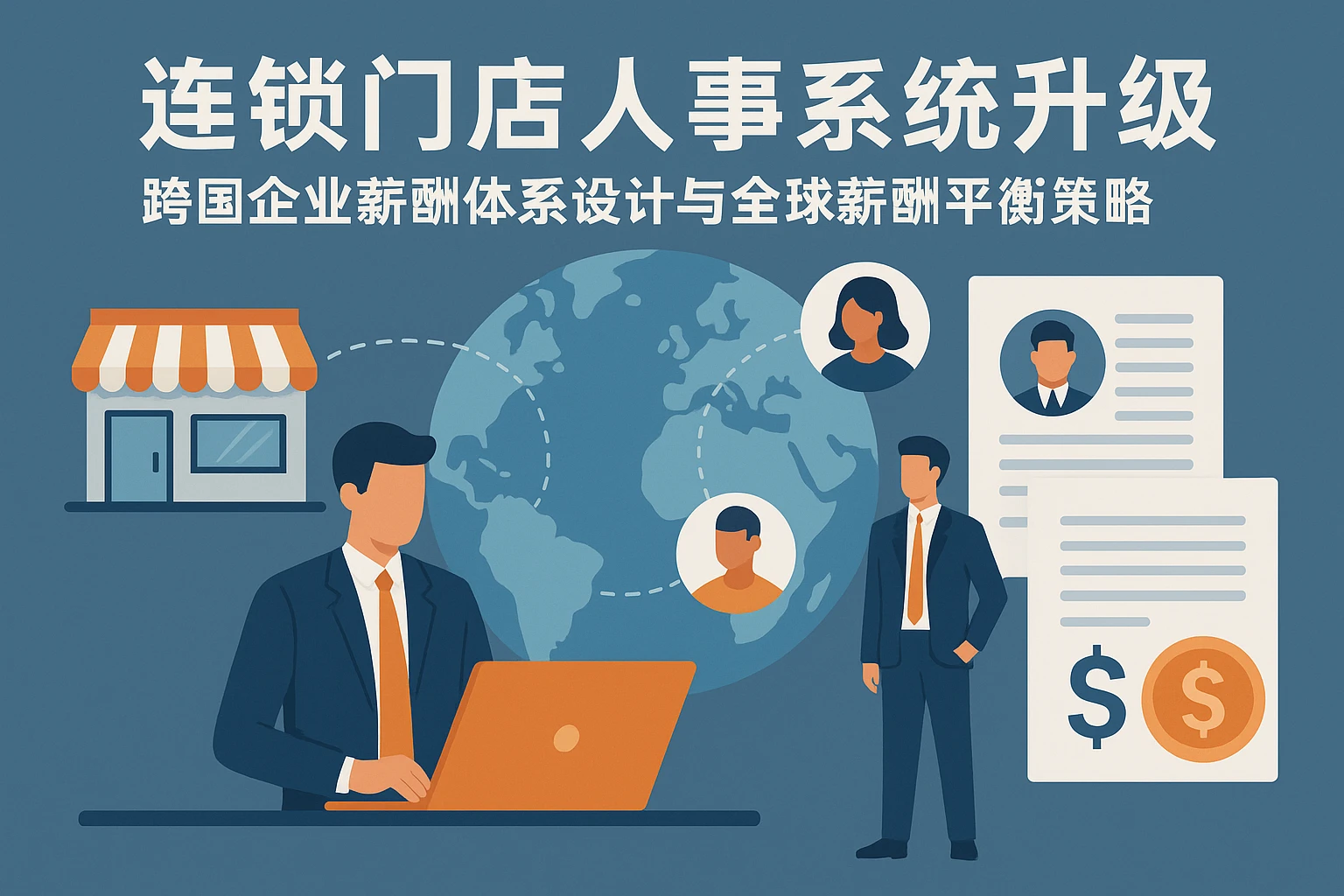 连锁门店人事系统升级:跨国企业薪酬体系设计与全球薪酬平衡策略