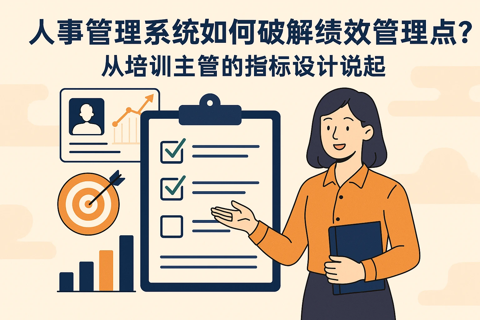 人事管理系统如何破解绩效管理痛点？从培训主管的指标设计说起