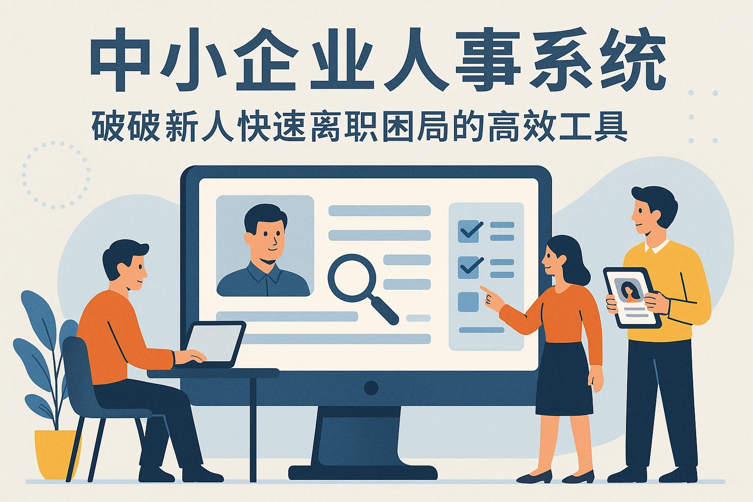 中小企业人事系统：破解新人快速离职困局的高效工具