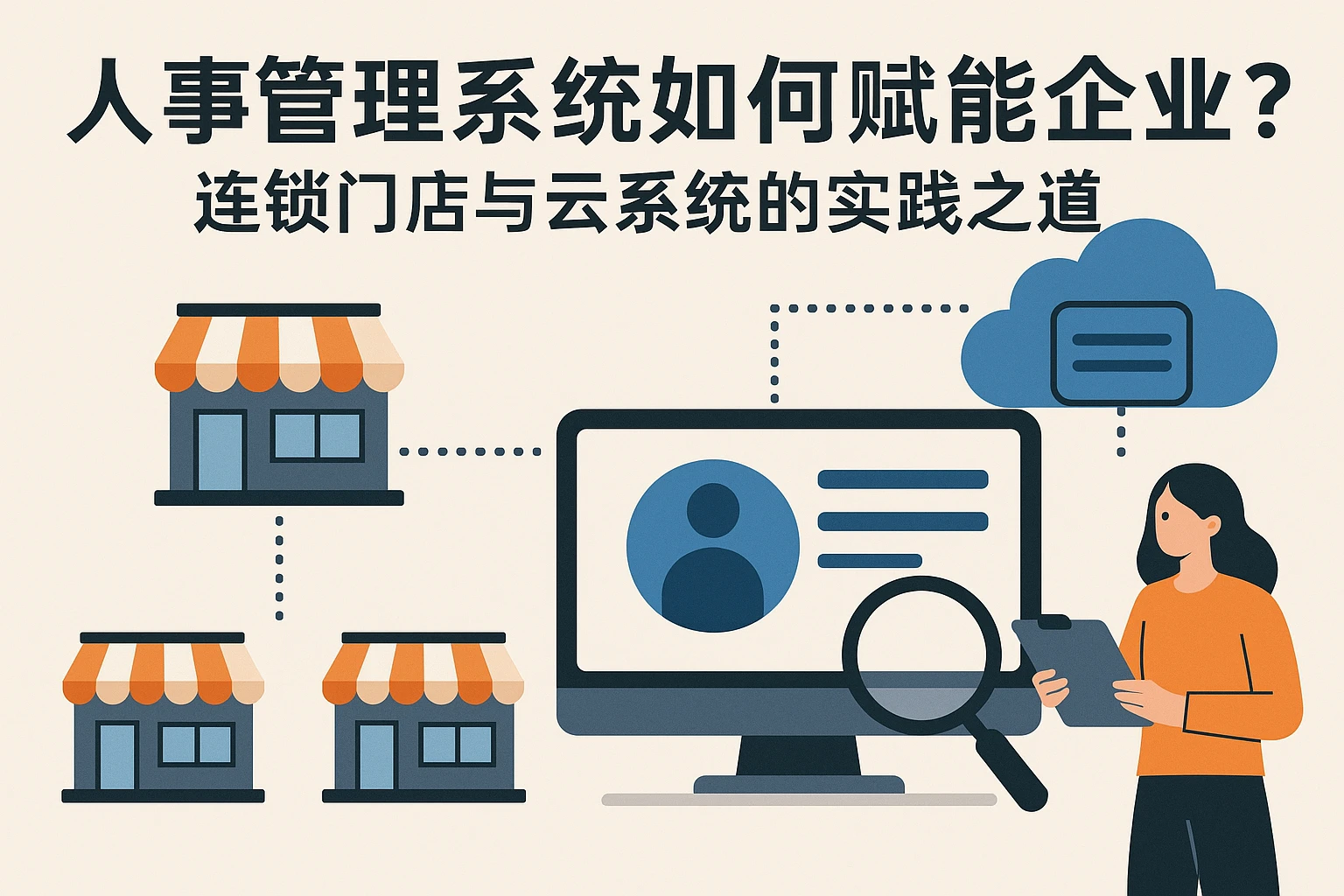 人事管理系统如何赋能企业？连锁门店与云系统的实践之道