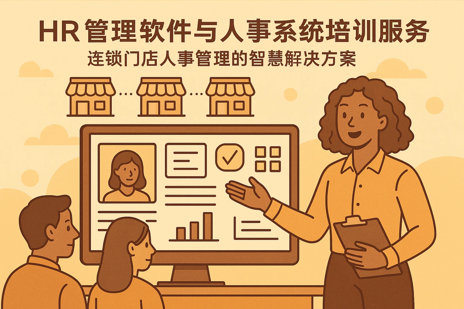 HR管理软件与人事系统培训服务：连锁门店人事管理的智慧解决方案
