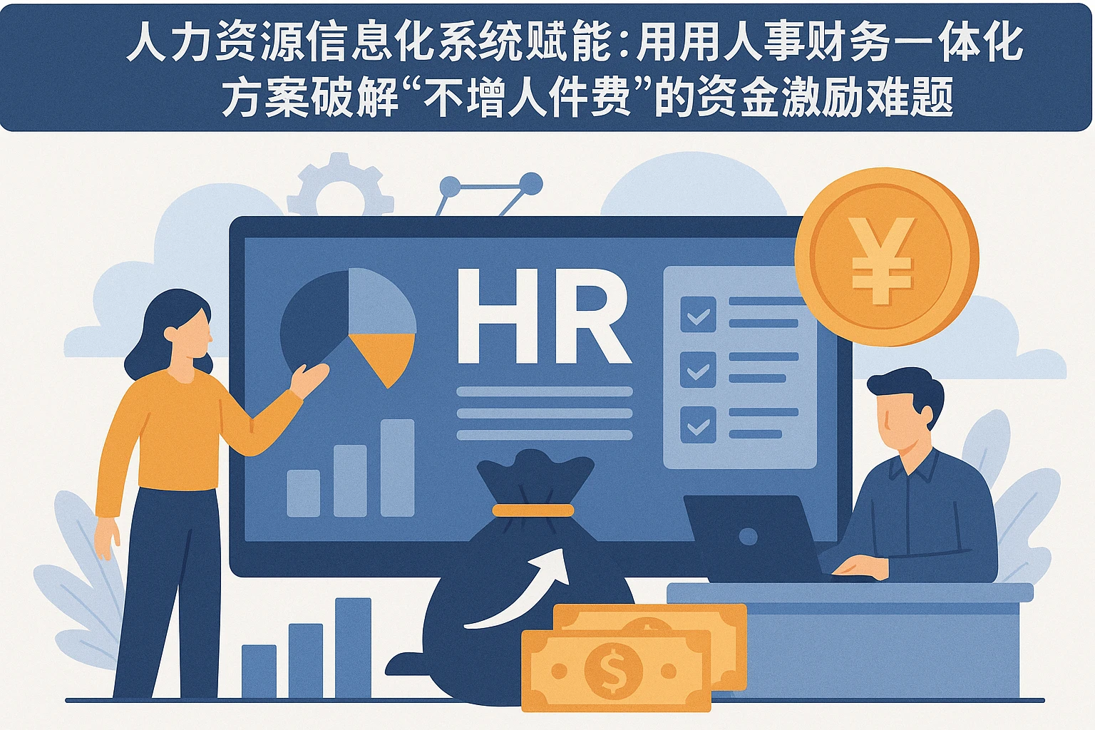 人力资源信息化系统赋能：用人事财务一体化方案破解“不增人件费”的奖金激励难题