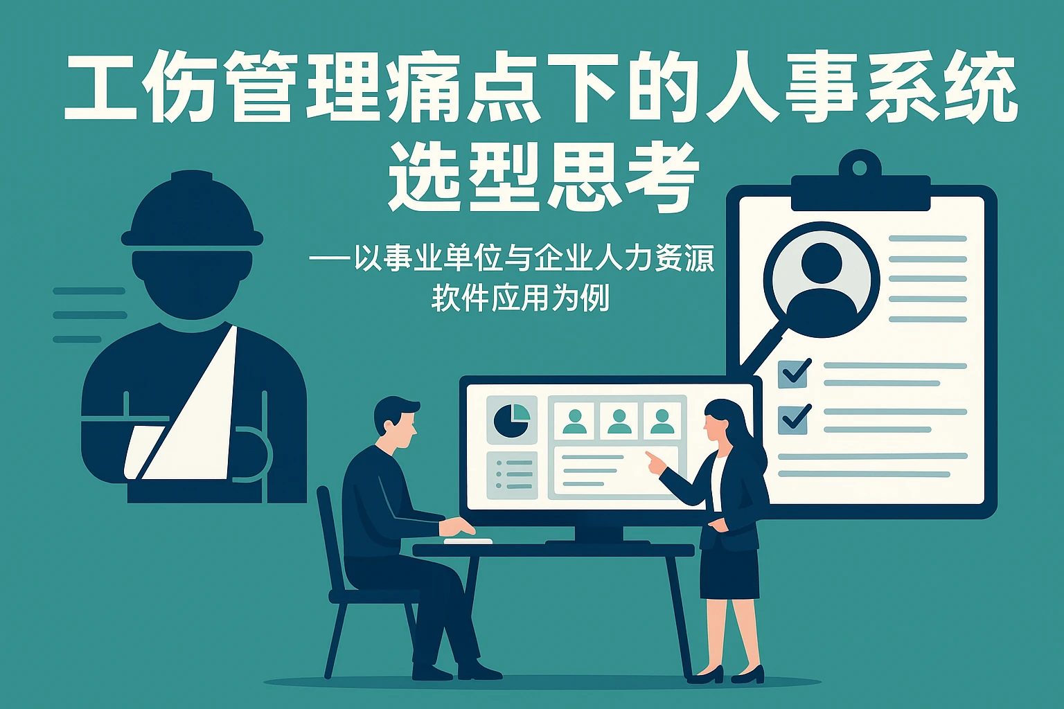 工伤管理痛点下的人事系统选型思考——以事业单位与企业人力资源软件应用为例