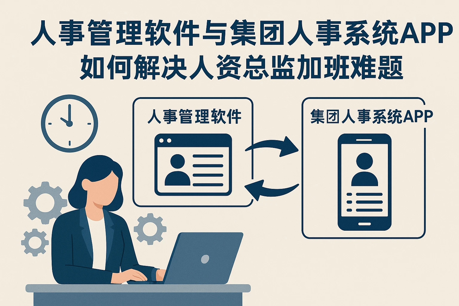 人事管理软件与集团人事系统APP如何解决人资总监加班难题