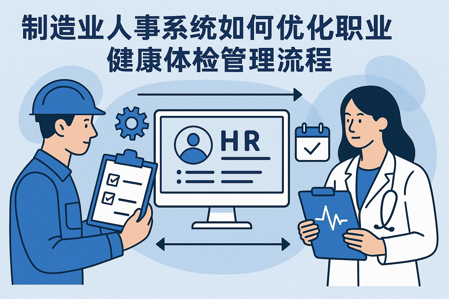 制造业人事系统如何优化职业健康体检管理流程