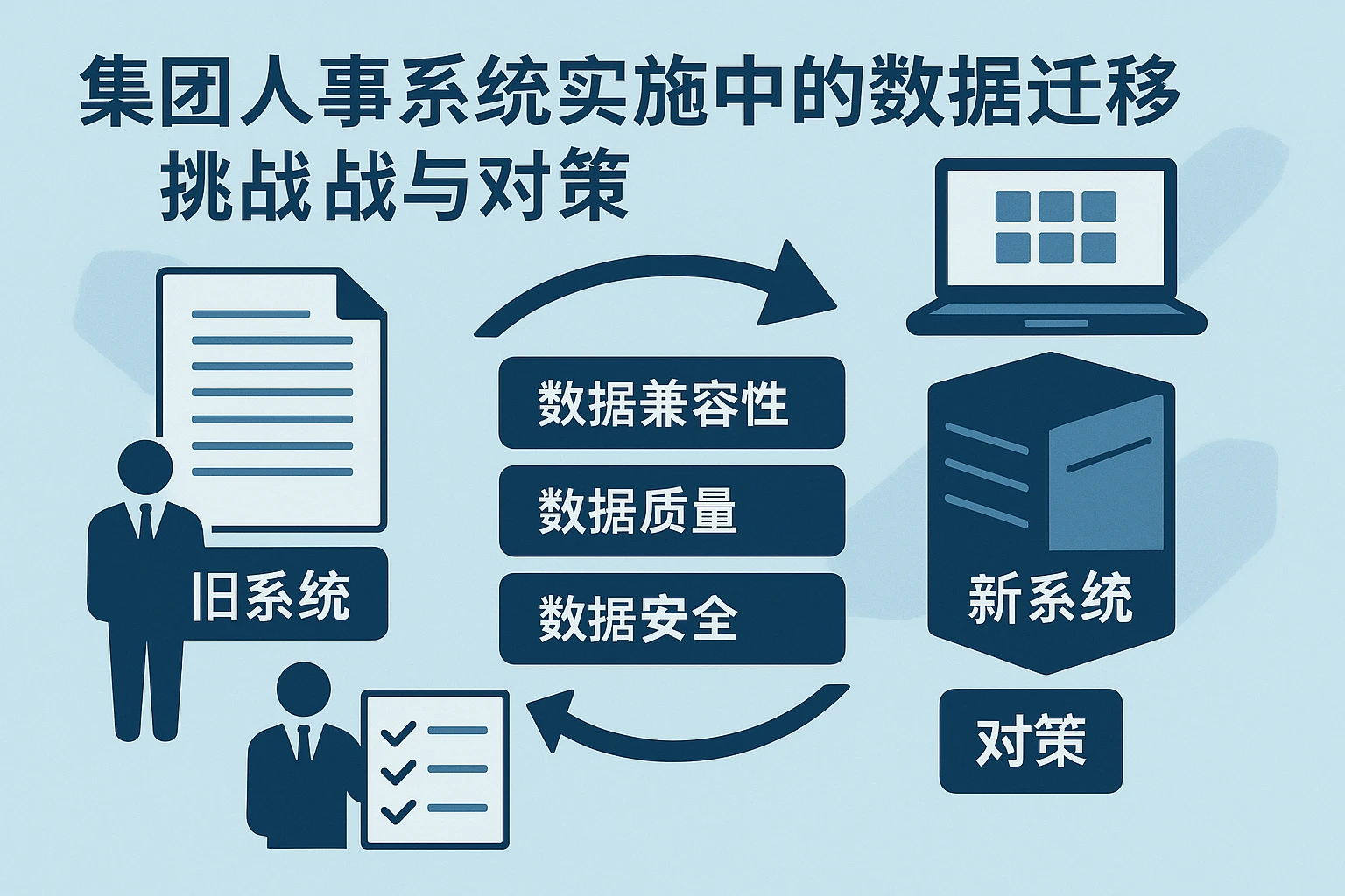集团人事系统实施中的数据迁移挑战与对策
