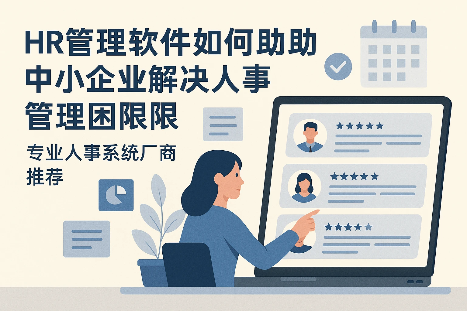 HR管理软件如何帮助中小企业解决人事管理困境 - 专业人事系统厂商推荐