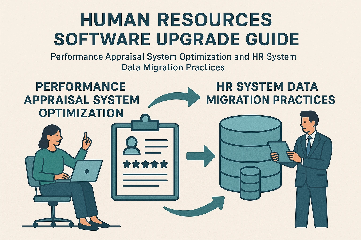 人力资源软件升级指南：绩效考评系统优化与人事系统数据迁移实践