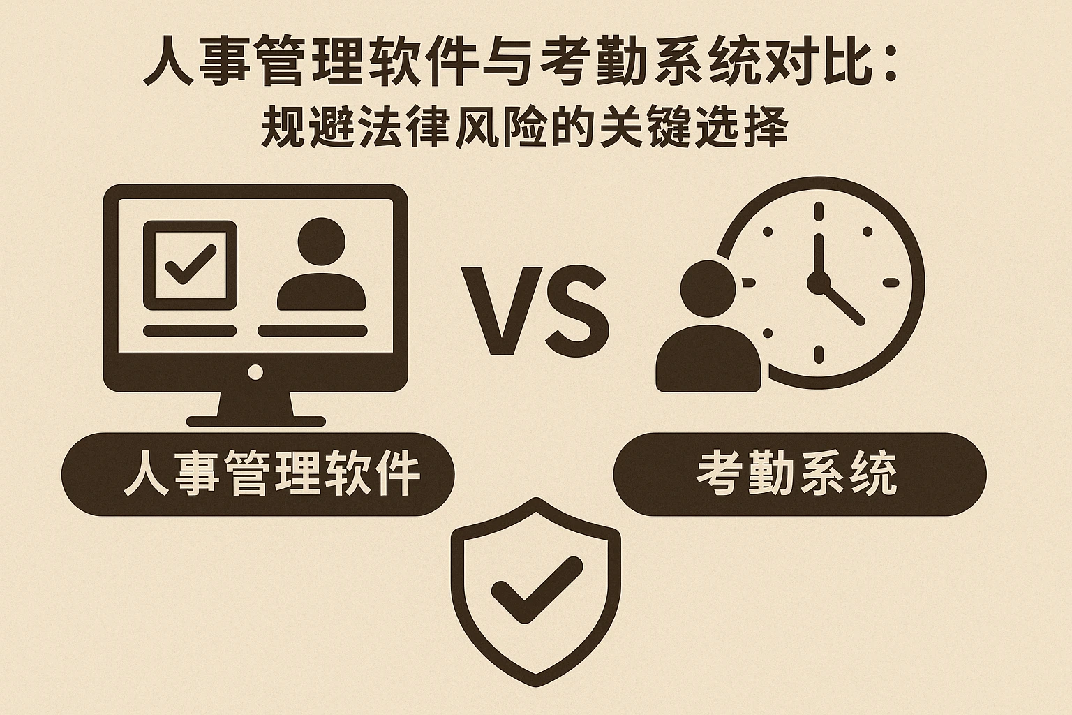 人事管理软件与考勤系统对比：规避法律风险的关键选择