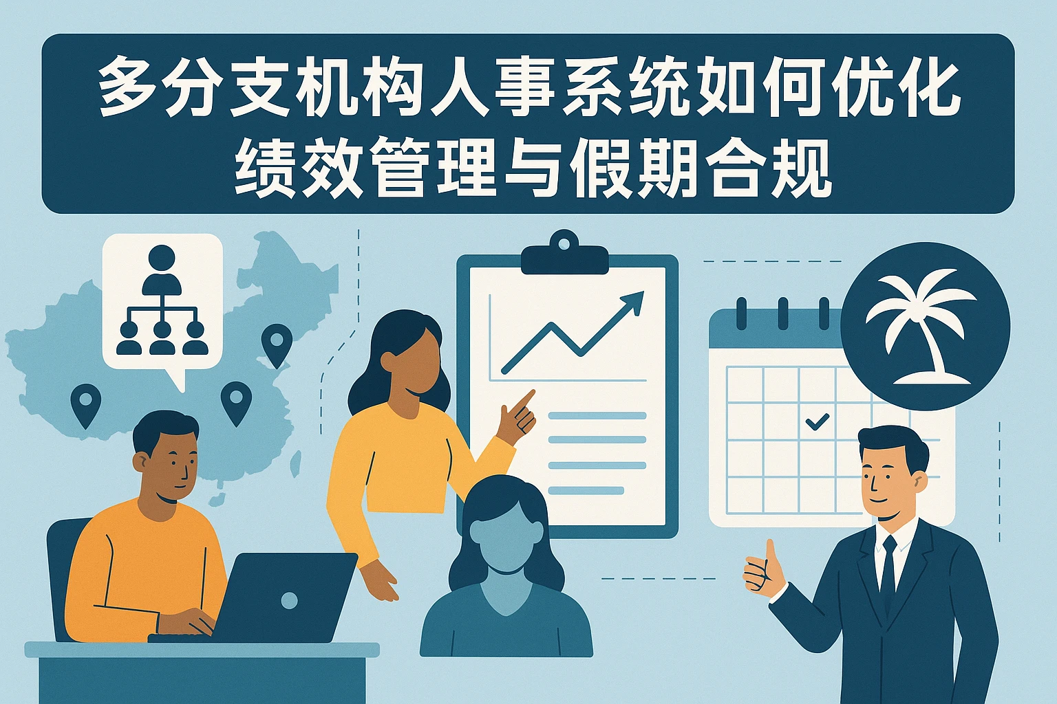 多分支机构人事系统如何优化绩效管理与假期合规