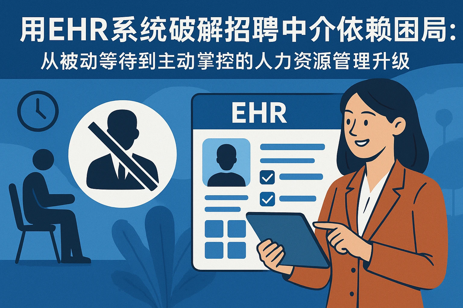 用EHR系统破解招聘中介依赖困局：从被动等待到主动掌控的人力资源管理升级