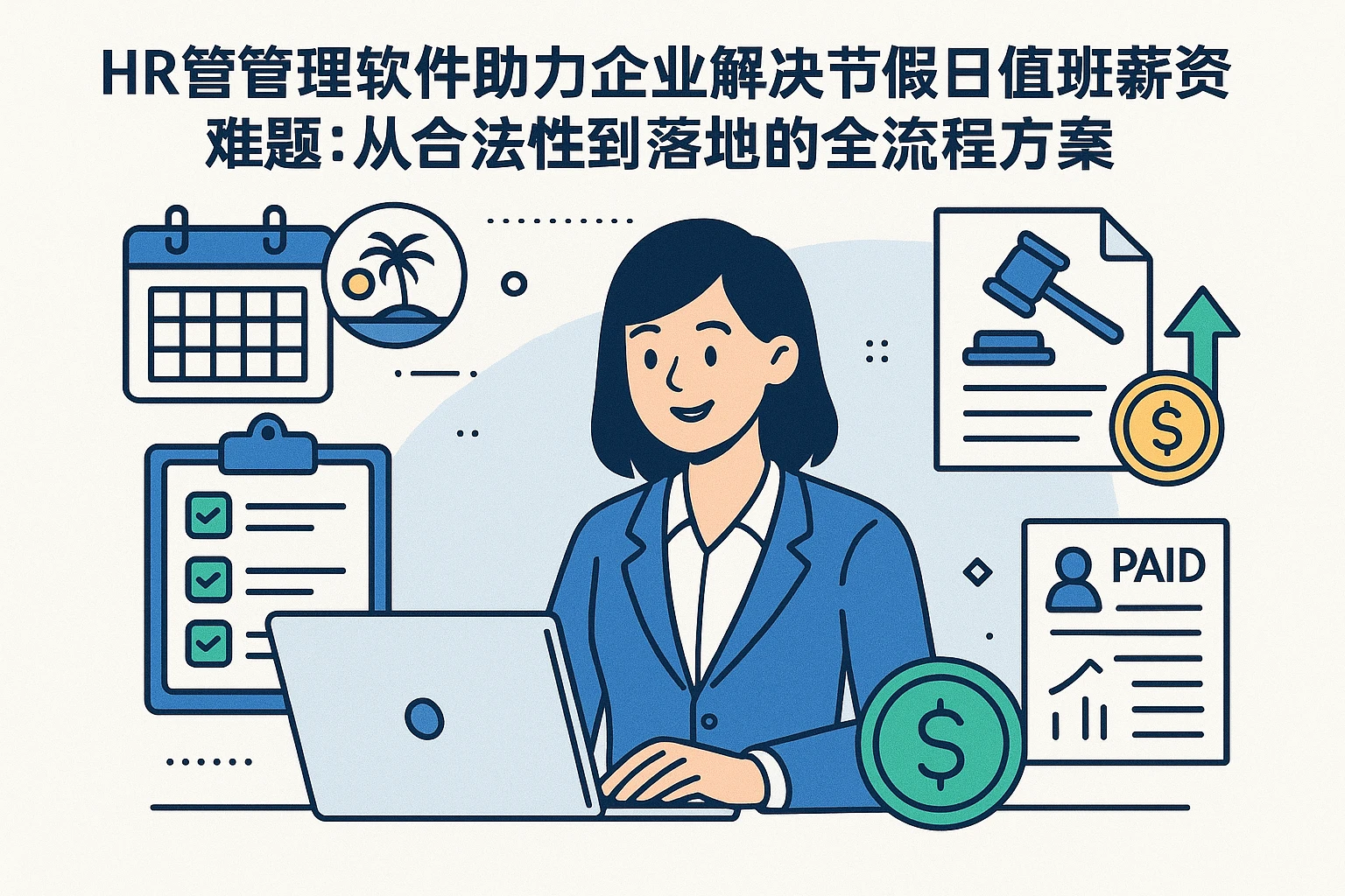 HR管理软件助力企业解决节假日值班薪资难题：从合法性到落地的全流程方案