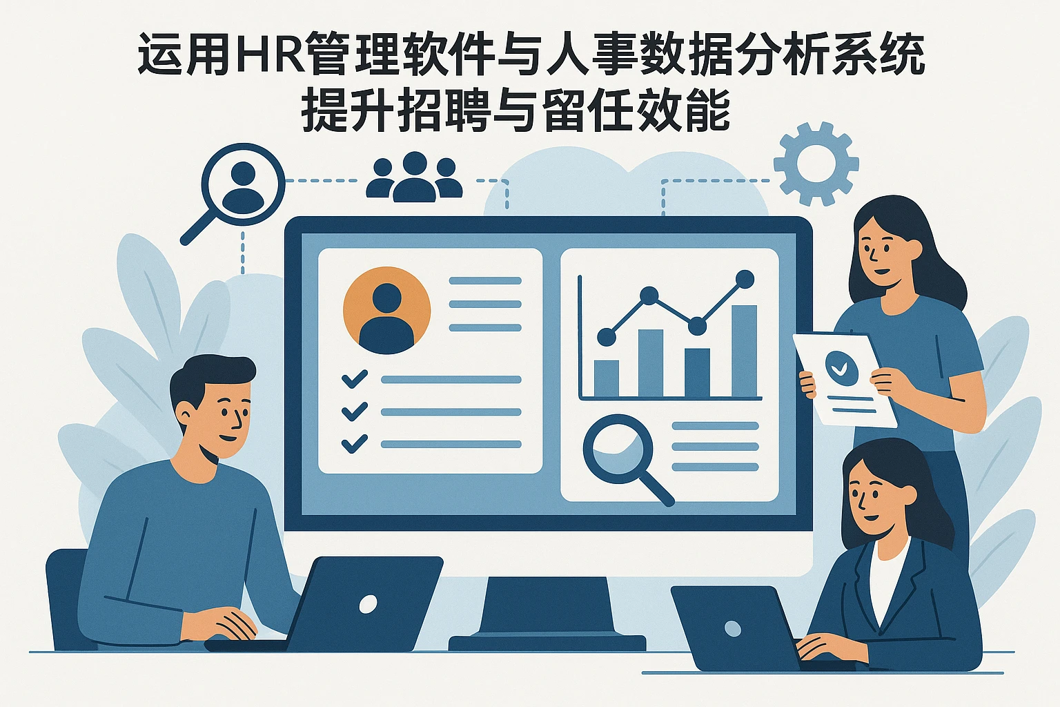 运用HR管理软件与人事数据分析系统提升招聘与留任效能