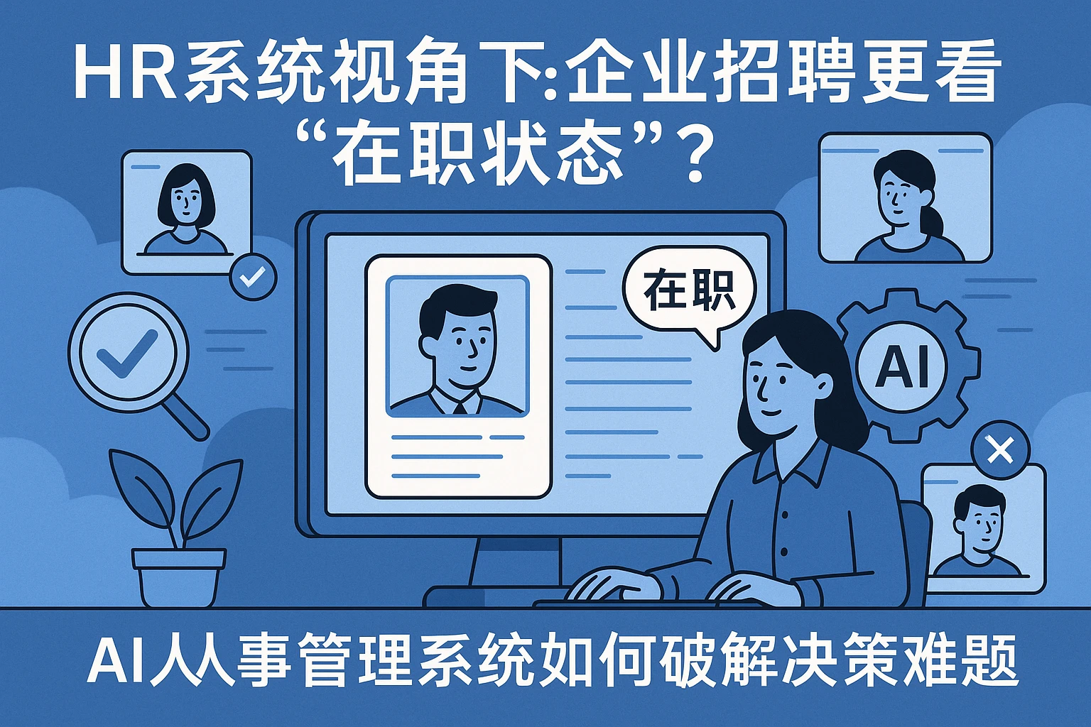 HR系统视角下:企业招聘更看重“在职状态”?AI人事管理系统如何破解决策难题