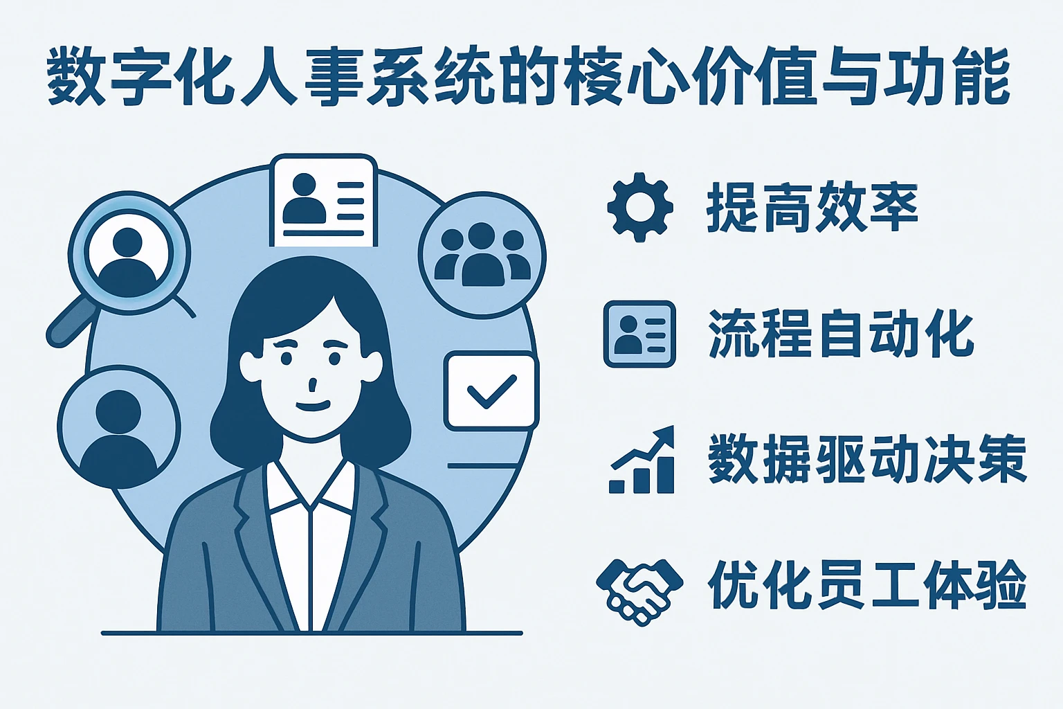 数字化人事系统的核心价值与功能