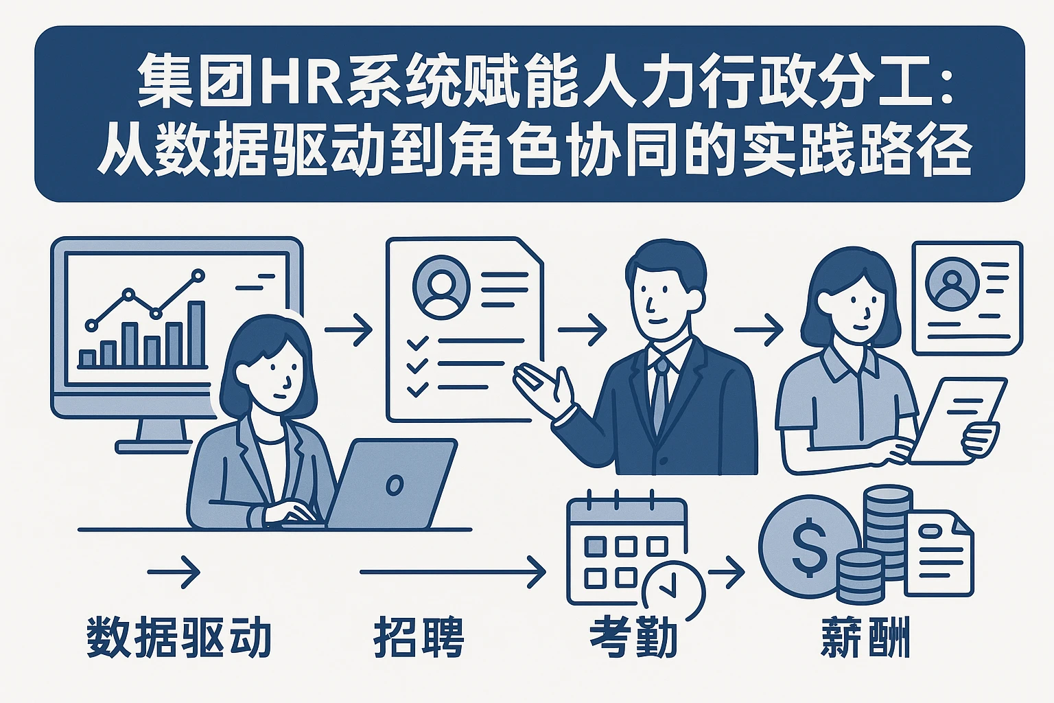 集团HR系统赋能人力行政分工：从数据驱动到角色协同的实践路径