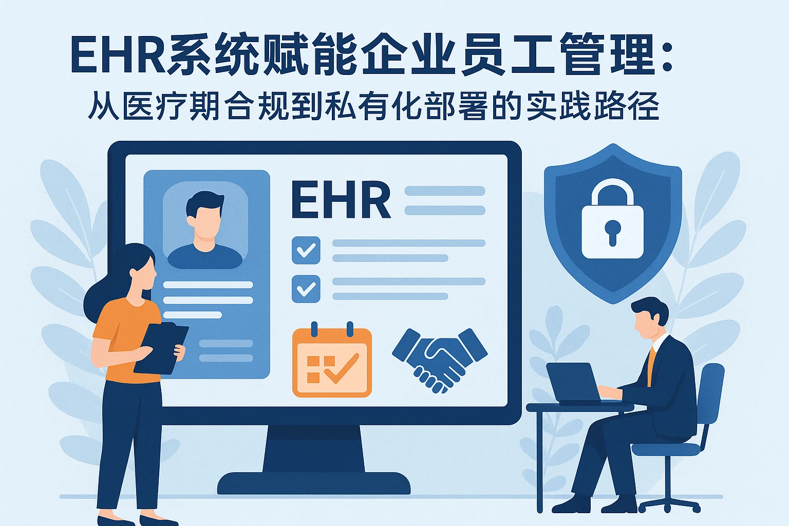 EHR系统赋能企业员工管理：从医疗期合规到私有化部署的实践路径