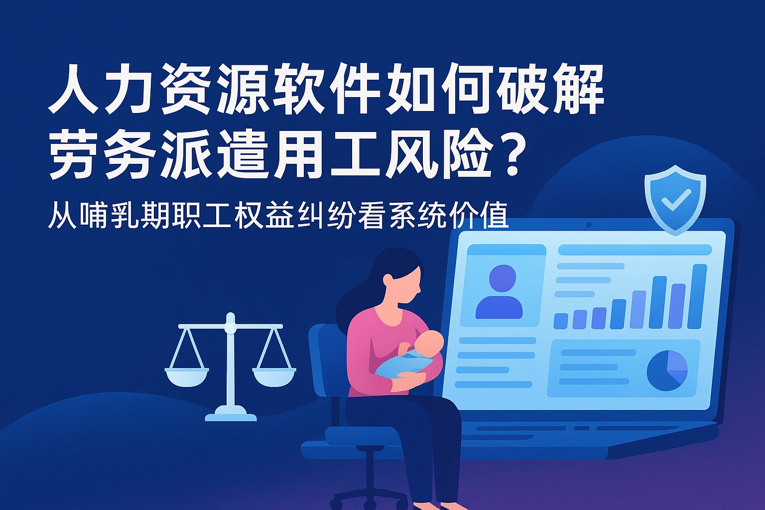 人力资源软件如何破解劳务派遣用工风险?从哺乳期职工权益纠纷看系统价值