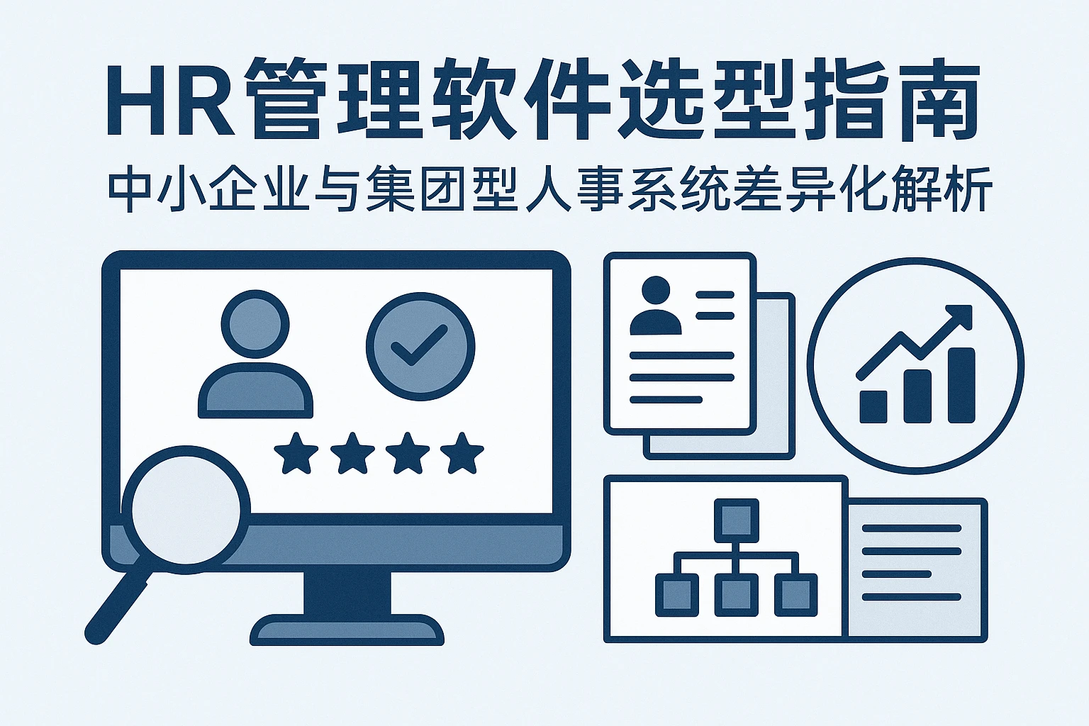 HR管理软件选型指南：中小企业与集团型人事系统差异化解析