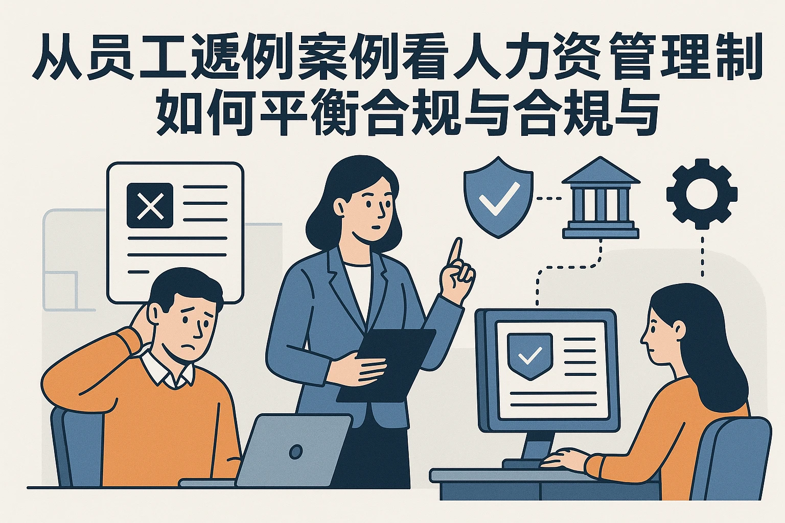 从员工违规案例看人力资源管理系统如何平衡合规与人性