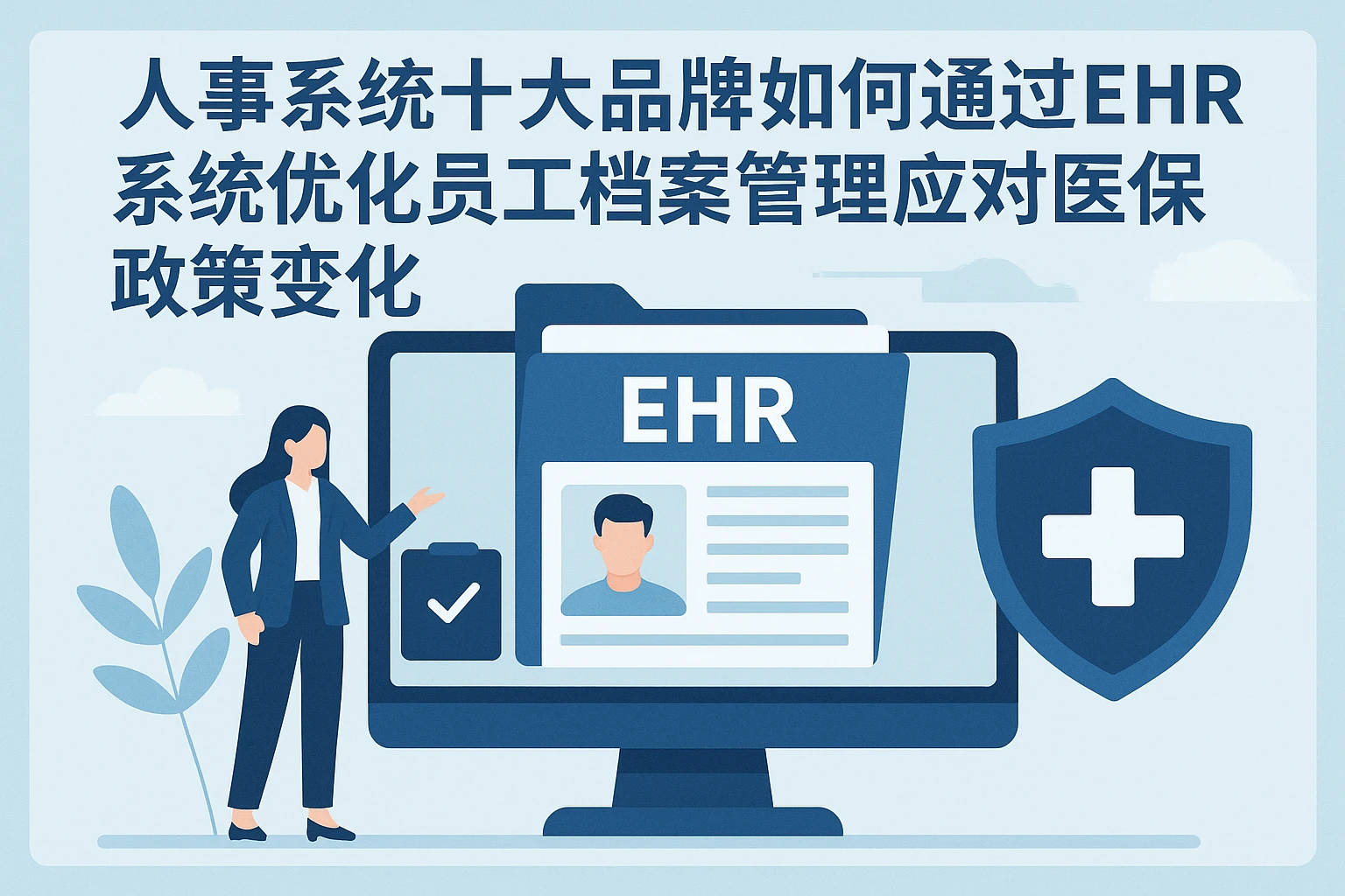 人事系统十大品牌如何通过EHR系统优化员工档案管理应对医保政策变化