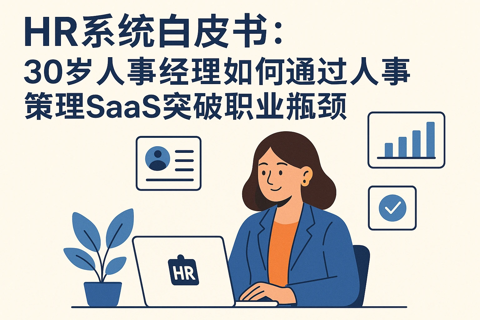 HR系统白皮书：30岁人事经理如何通过人事管理SaaS突破职业瓶颈