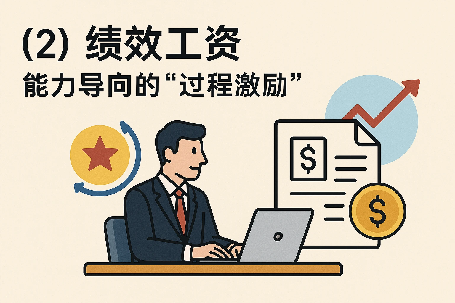 （2）绩效工资：能力导向的“过程激励”