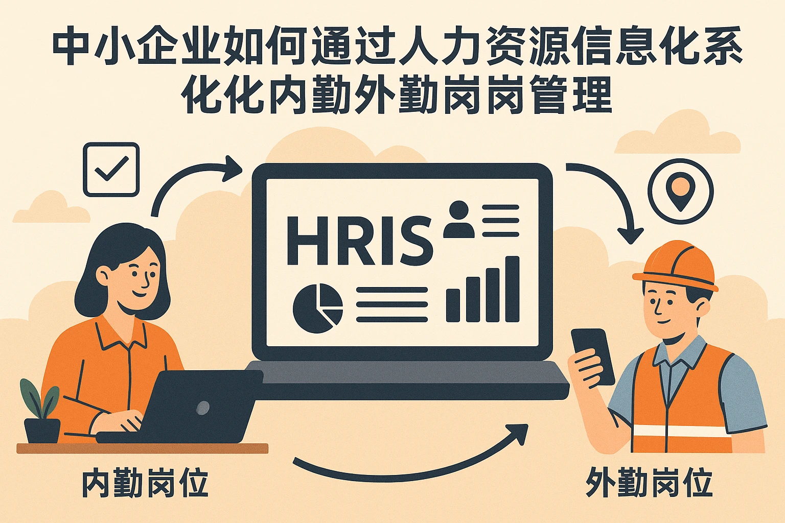 中小企业如何通过人力资源信息化系统优化内勤外勤岗位绩效管理