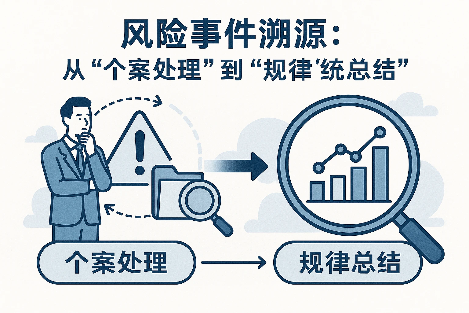 2. 风险事件溯源：从“个案处理”到“规律总结”