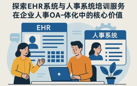 探索ehr系统与人事系统培训服务在企业人事OA一体化中的核心价值