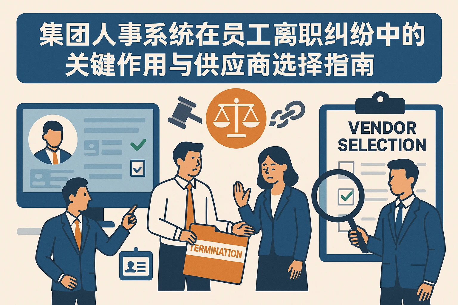 集团人事系统在员工离职纠纷中的关键作用与供应商选择指南