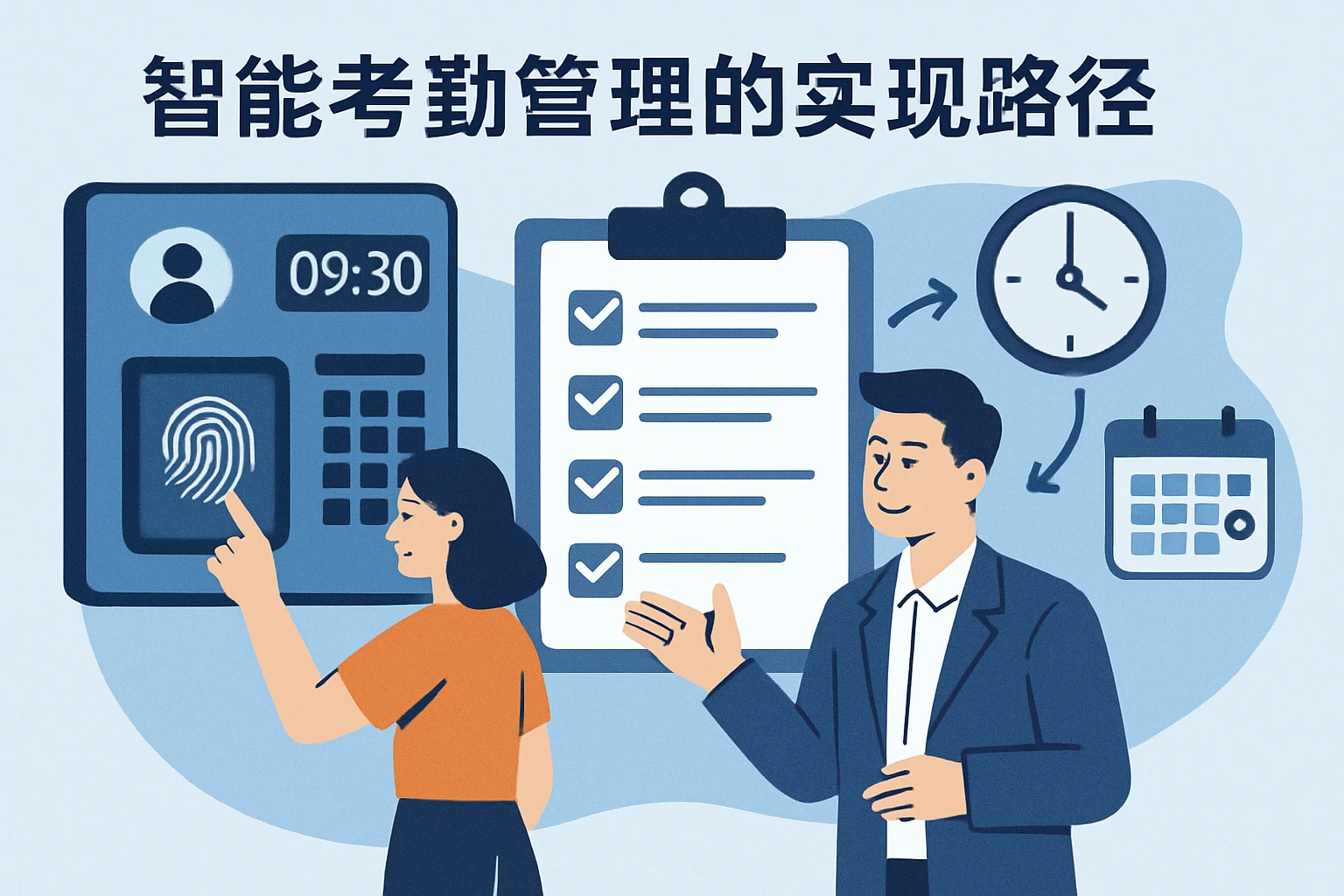 智能考勤管理的实现路径