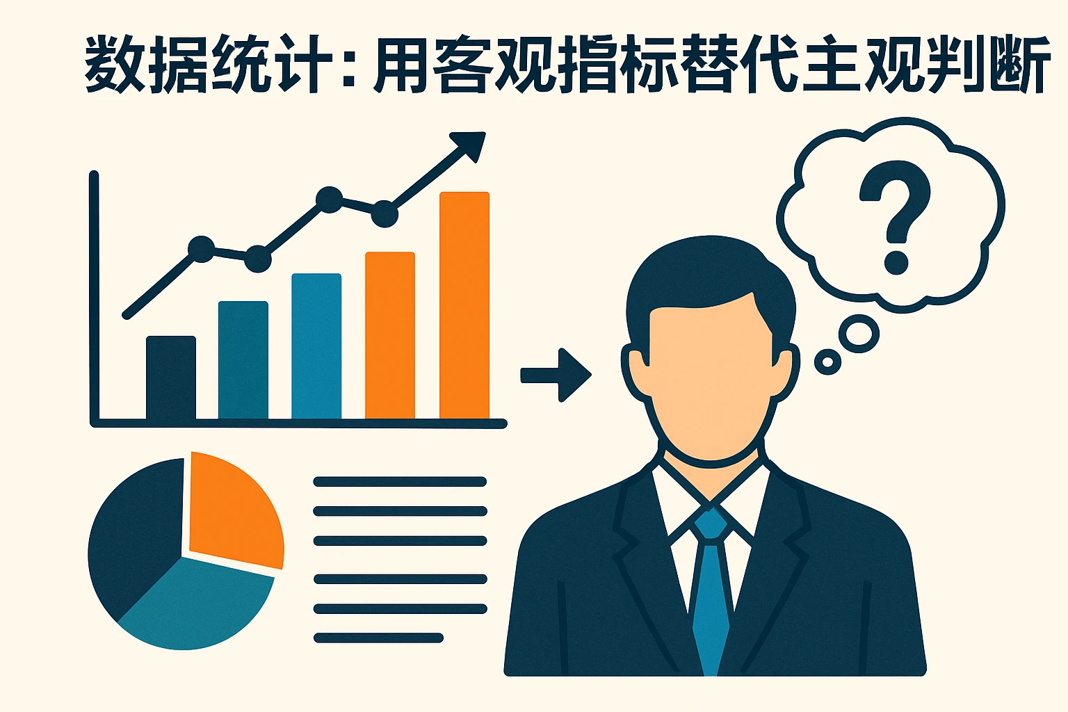 2. 数据统计:用客观指标替代主观判断