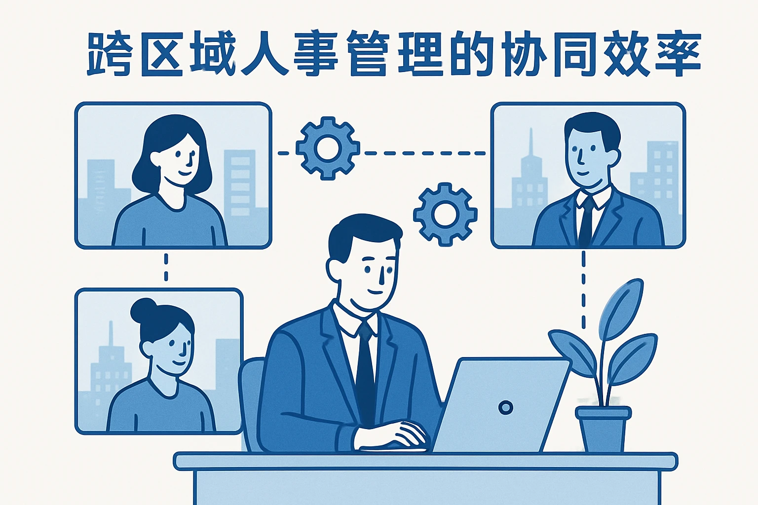 跨区域人事管理的协同效率