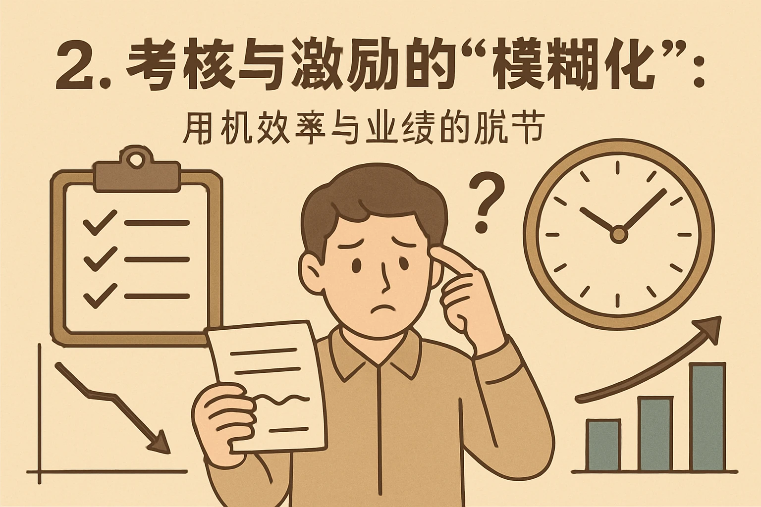 2. 考核与激励的“模糊化”:用机效率与业绩的脱节