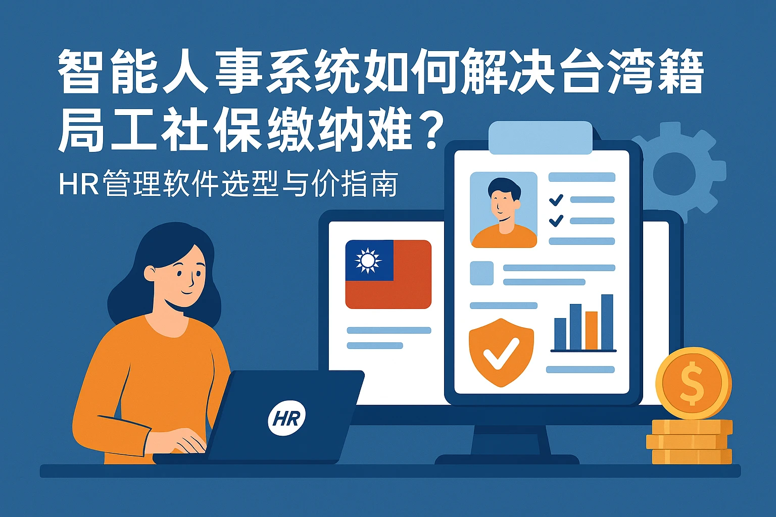 智能人事系统如何解决台湾籍员工社保缴纳难题？HR管理软件选型与价格指南