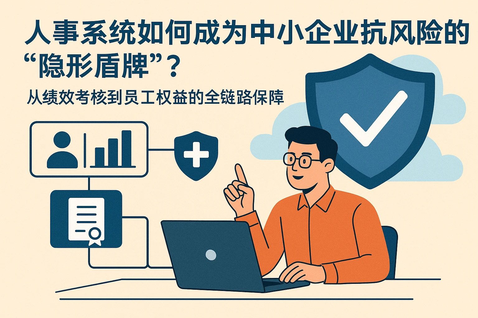 人事系统如何成为中小企业抗风险的“隐形盾牌”？从绩效考核到员工权益的全链路保障
