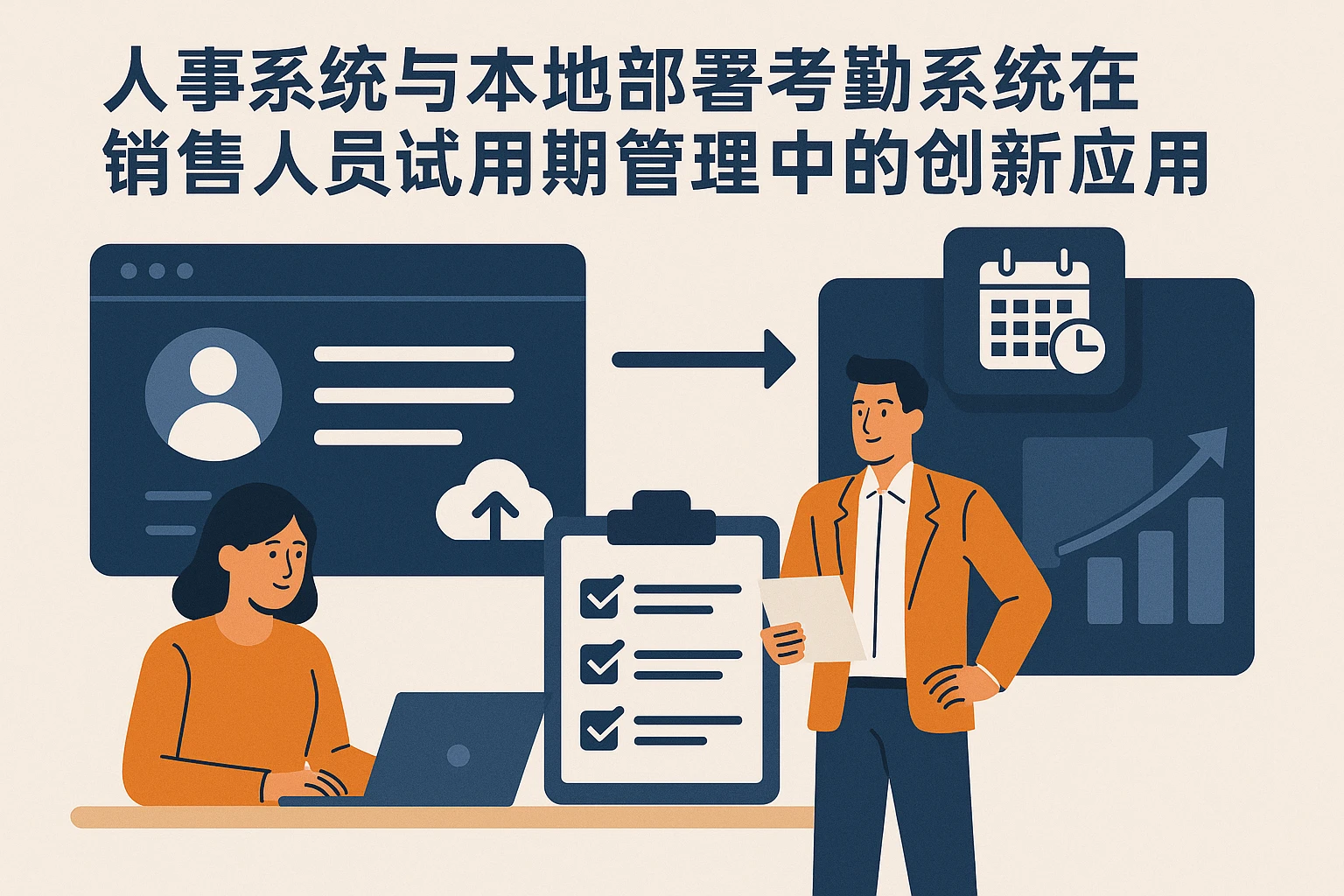 人事系统与本地部署考勤系统在销售人员试用期管理中的创新应用