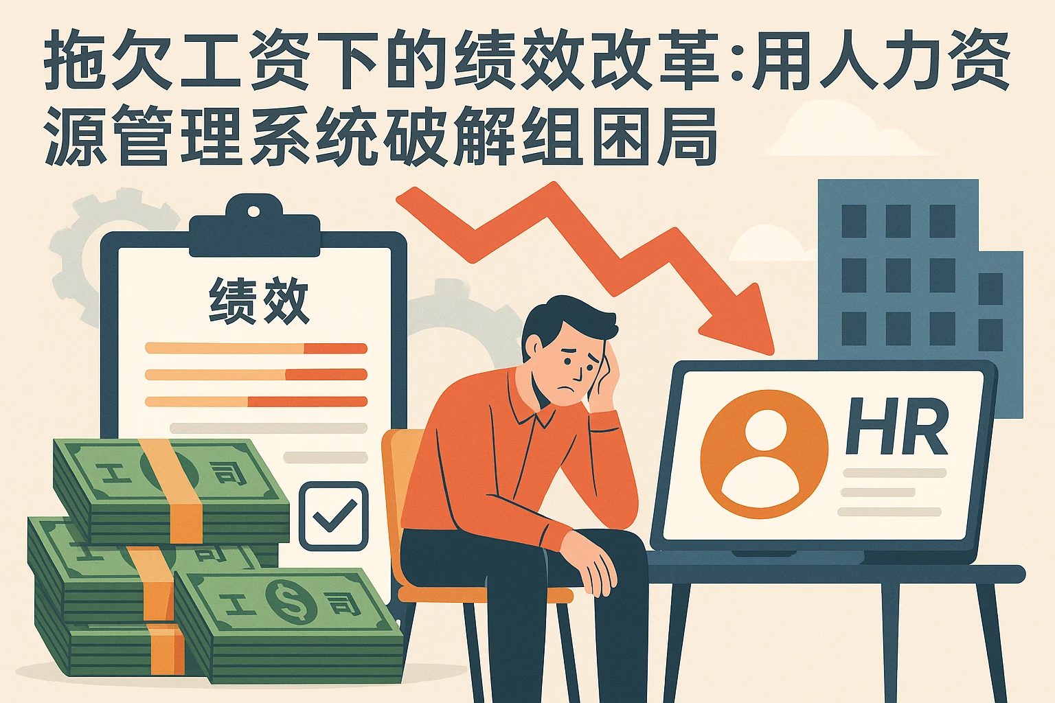 拖欠工资下的绩效改革：用人力资源管理系统破解组织困局