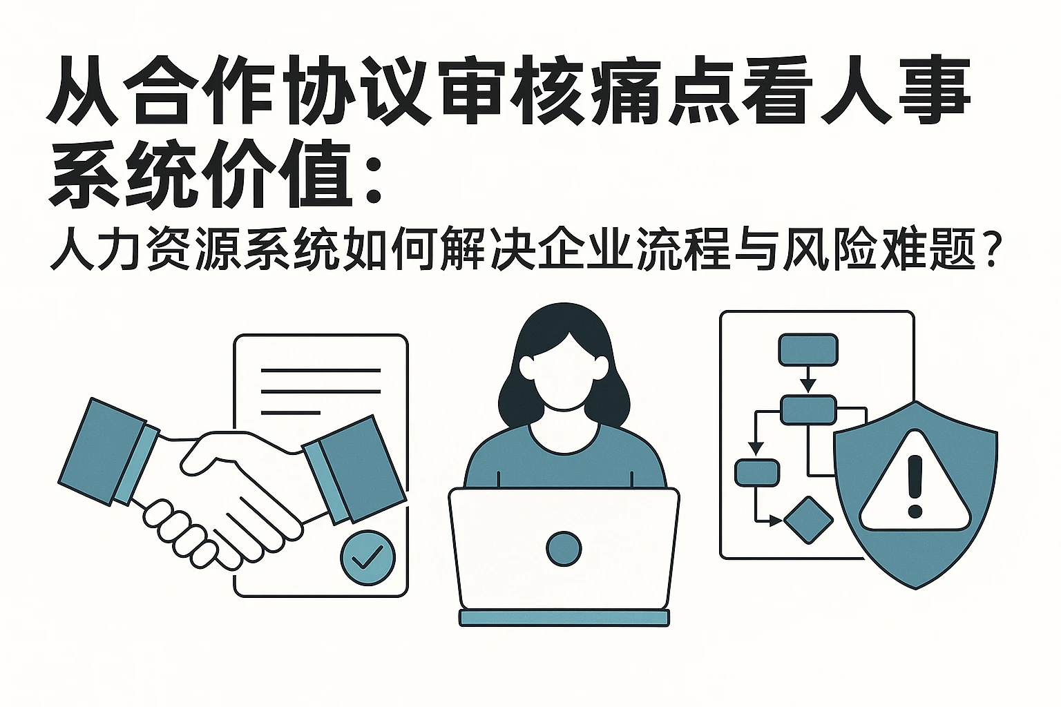 从合作协议审核痛点看人事系统价值：人力资源系统如何解决企业流程与风险难题？