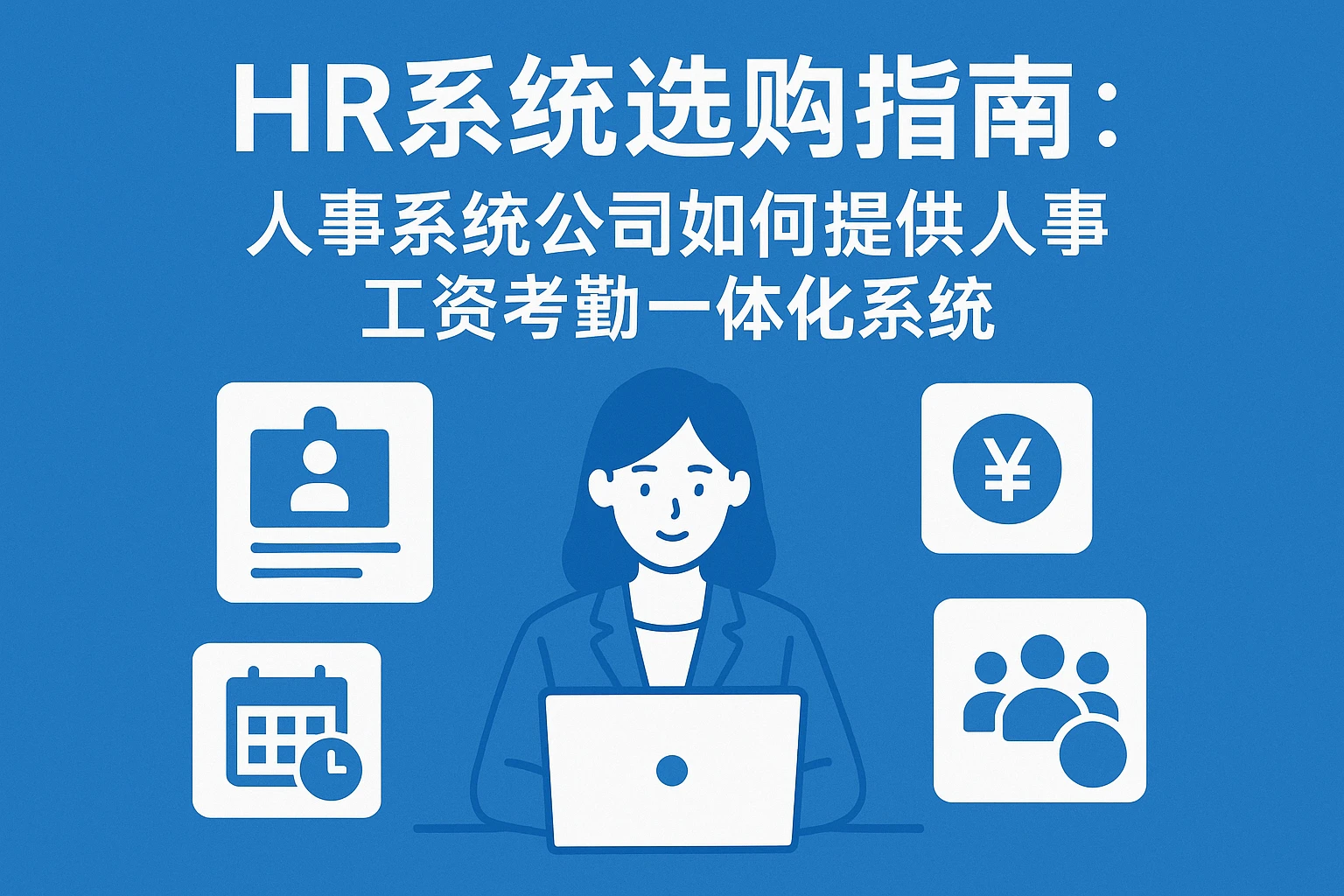 HR系统选购指南:人事系统公司如何提供人事工资考勤一体化系统