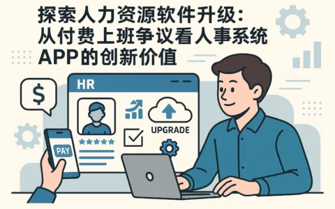 探索人力资源软件升级：从付费上班争议看人事系统APP的创新价值