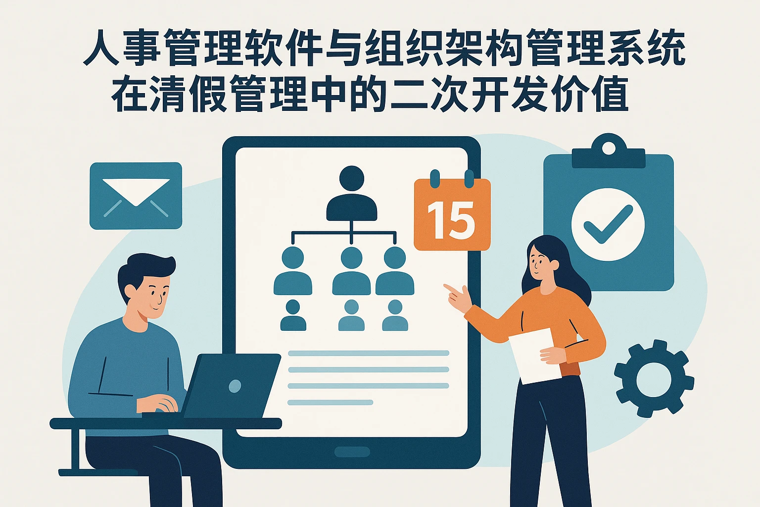 人事管理软件与组织架构管理系统在请假管理中的二次开发价值