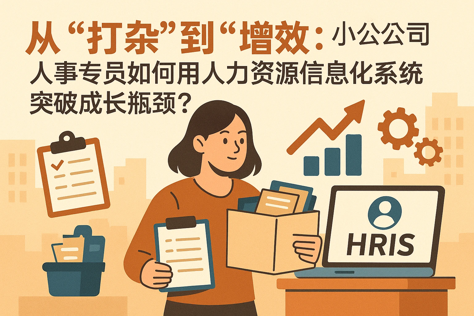 从“打杂”到“增效”:小公司人事专员如何用人力资源信息化系统突破成长瓶颈?