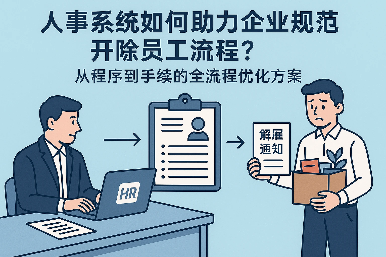 人事系统如何助力企业规范开除员工流程？从程序到手续的全流程优化方案