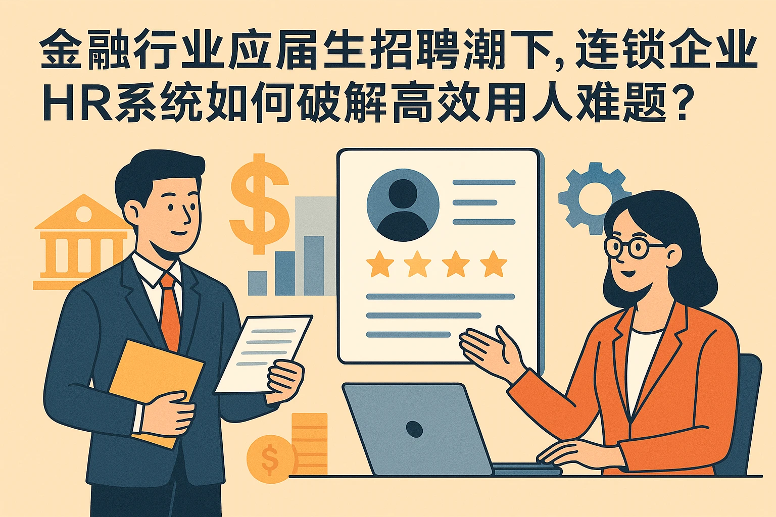 金融行业应届生招聘潮下，连锁企业HR系统如何破解高效用人难题？