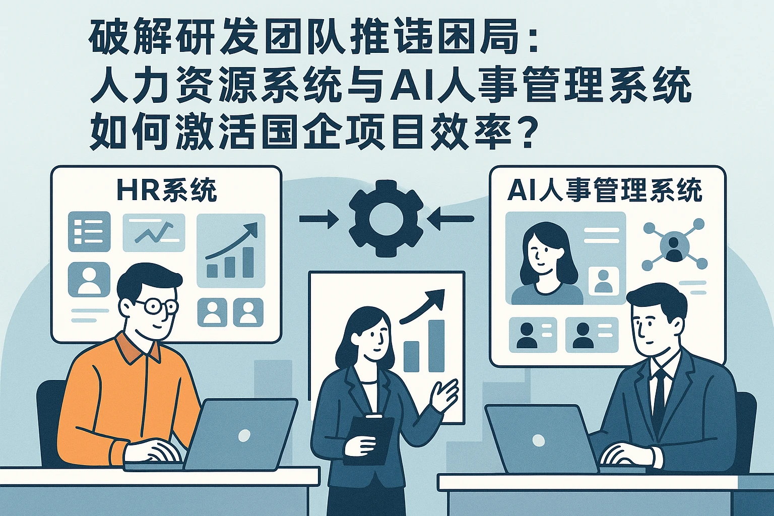 破解研发团队推诿困局:人力资源系统与AI人事管理系统如何激活国企项目效率?